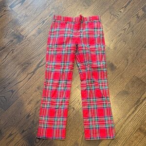 Vineyard Vines new Plaid Red Kids Bottoms